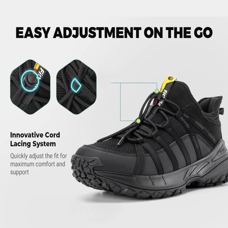 FitVille Wide Slip On Shoes For Men Walking Hiking Shoe Outdoor Trekking Loafer Arch Support Slip Resistant Wide Toe Box 4