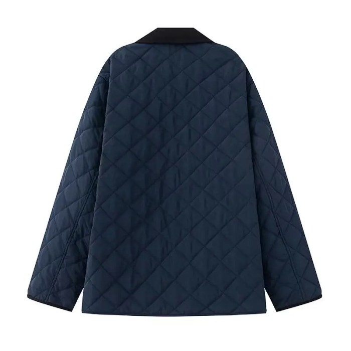 Parkas Women's Jackets Coat 2025 Casual Loose Outwear Patchwork Pockets Long Sleeve Tops Outerwear With Button Woman Casacos Top 6