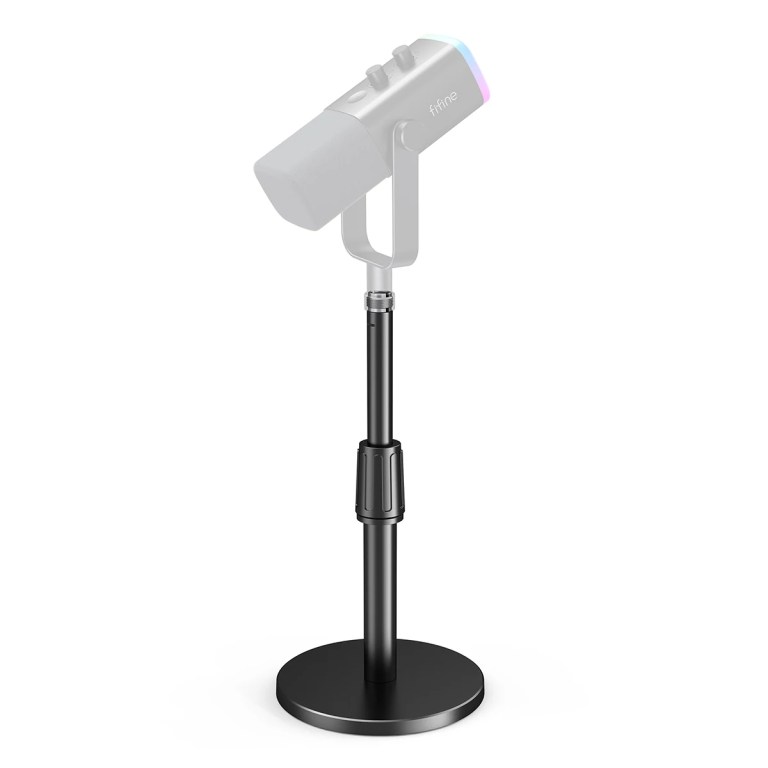 fifine bs1 heavy duty metal microphone stand, adjustable table mic stand with 5/8 FIFINE BS1 Heavy Duty Metal Microphone Stand, Adjustable Table Mic Stand with 5/8