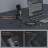 fifine usb condenser microphone for mac os/windows,metal cardioid laptop mic for recording,voice overs,streaming,meeting k669b FIFINE USB Condenser Microphone for MAC OS/Windows,Metal Cardioid Laptop Mic for Recording,Voice Overs,Streaming,Meeting-K669B 6