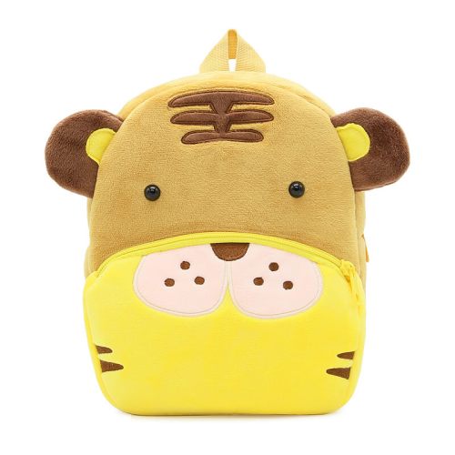 amazing tiger plush toddler backpack 2 63a100bb 9dbc 4bc8 9cf4 8e4758d67317.jpg Cute tiger-themed kids backpack on white background