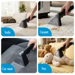 devanti carpet washer vacuum cleaner 600w 13kpa hose self cleaning function