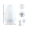 devanti ultrasonic essential oil aroma diffuser aromatherapy cool mist humidifier w/ led light 300ml