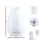 devanti ultrasonic essential oil aroma diffuser aromatherapy cool mist humidifier w/ led light 300ml devanti ultrasonic essential oil aroma diffuser aromatherapy cool mist humidifier w/ led light 300ml