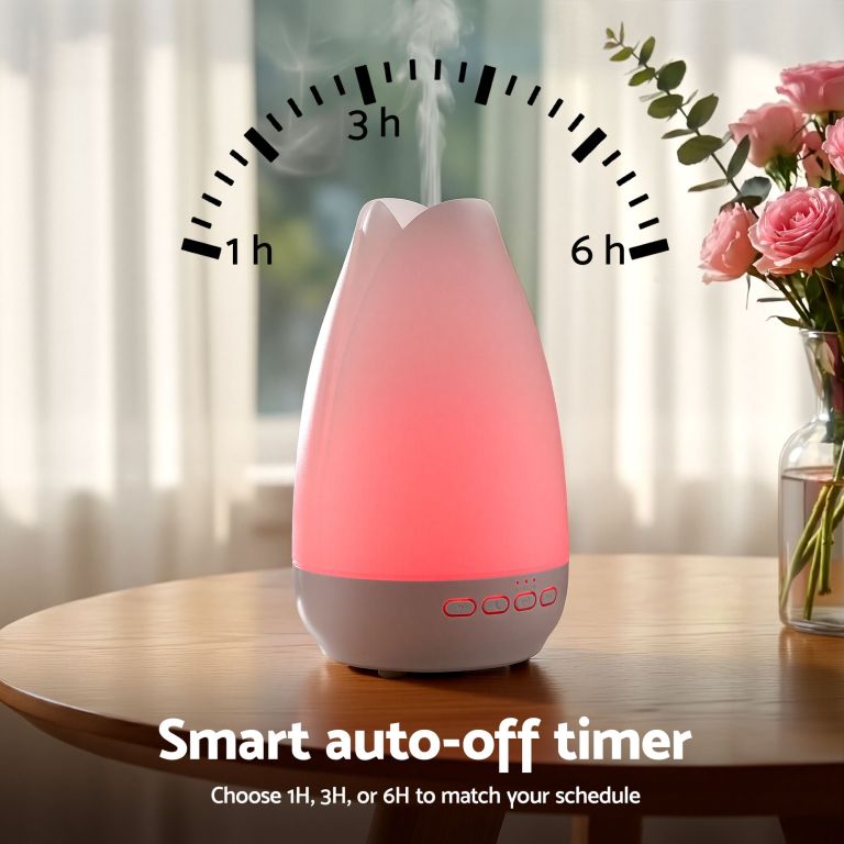 devanti ultrasonic essential oil aroma diffuser aromatherapy cool mist humidifier w/ led light 300ml devanti ultrasonic essential oil aroma diffuser aromatherapy cool mist humidifier w/ led light 300ml
