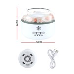 devanti 150ml salt lamp aroma diffuser ultrasonic humidifier purifier 7 led colors devanti 150ml salt lamp aroma diffuser ultrasonic humidifier purifier 7 led colors