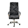 download 2 06a6a6c5 5a64 425b 8325 0cc2ec2e3108.png Black and gold geometric office chair on wheels