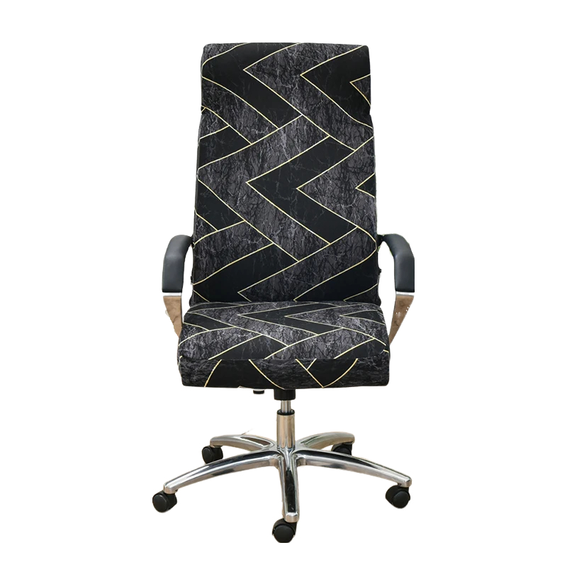 download 2 06a6a6c5 5a64 425b 8325 0cc2ec2e3108.png Black and gold geometric office chair on wheels