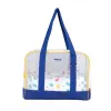 download 2 6604c46b 6942 457f 8123 72c5834e8b8a.jpg Transparent tote bag with blue handles and trim