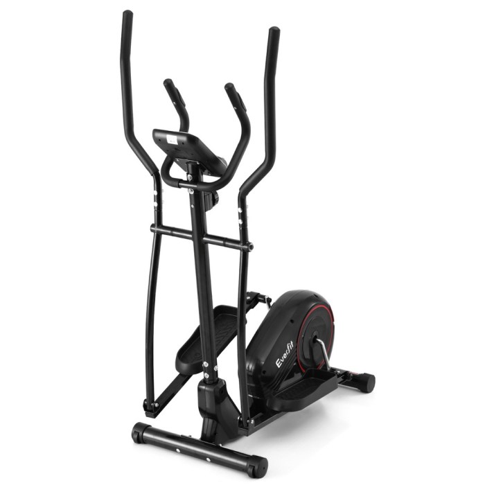 everfit exercise bike elliptical cross trainer home gym fitness machine lcd