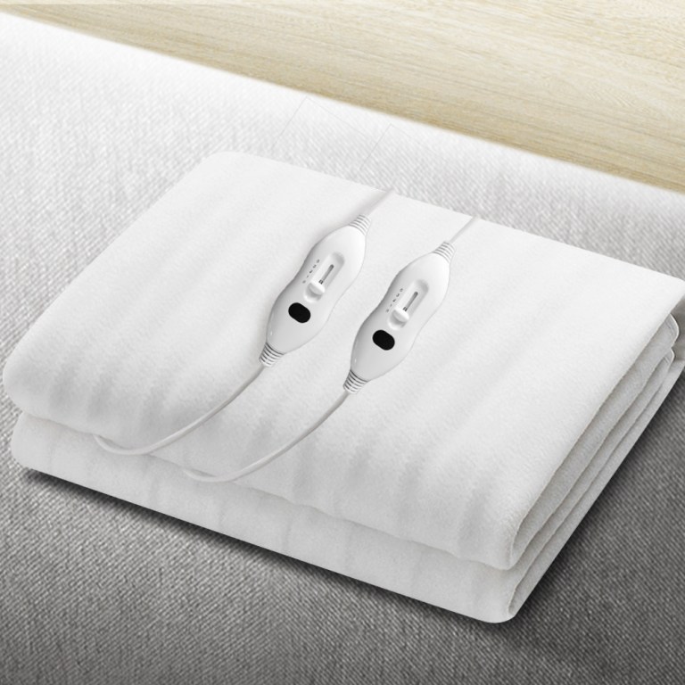 giselle bedding queen size electric blanket polyester