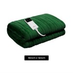giselle electric throw rug heated blanket washable snuggle flannel winter green giselle electric throw rug heated blanket washable snuggle flannel winter green