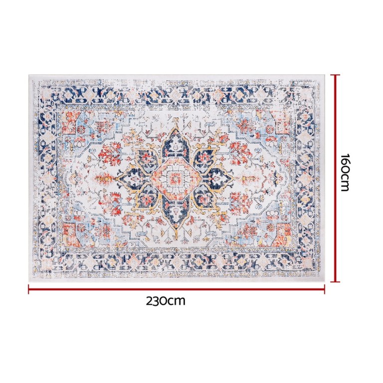 artiss floor rug 160x230cm large washable carpet