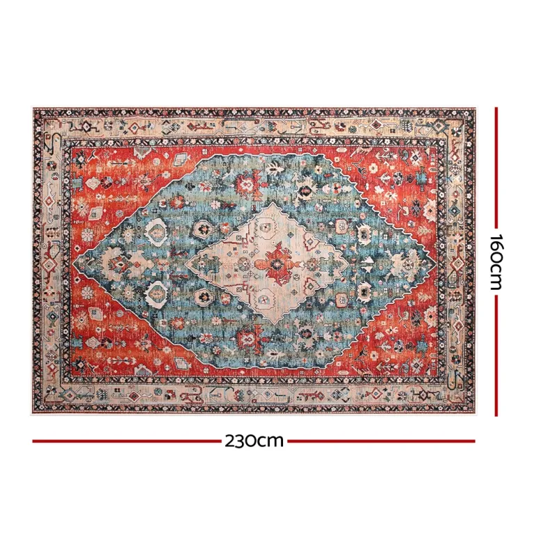 artiss floor rug 160x230cm large washable area rug modern living room carpet mat