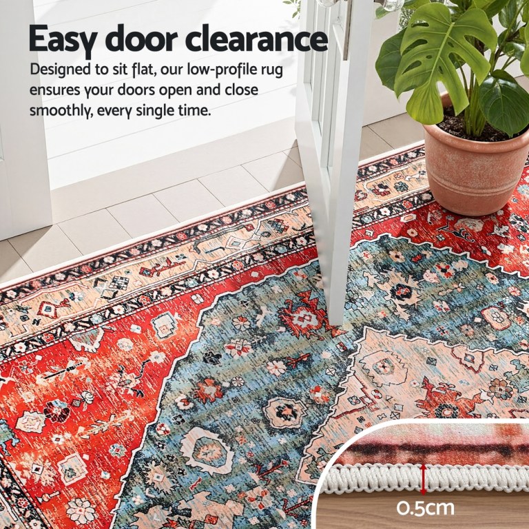 artiss floor rug 160x230cm large washable area rug modern living room carpet mat