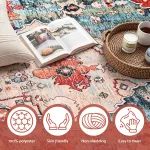 artiss floor rug 160x230cm large washable area rug modern living room carpet mat