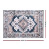 artiss floor rug 240x340cm large washable persian area rug living room carpet