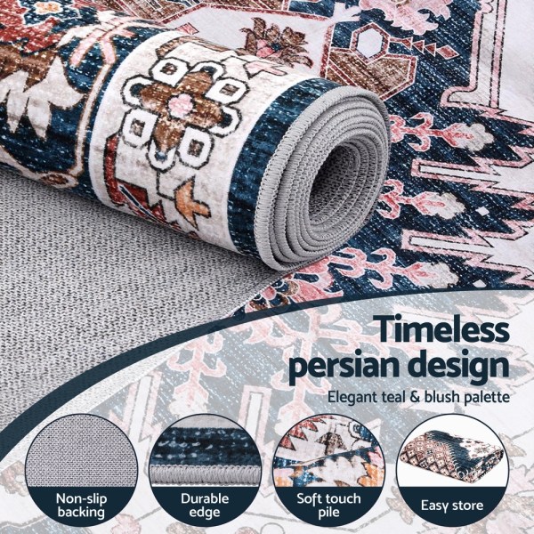 artiss floor rug 240x340cm large washable persian area rug living room carpet artiss floor rug 240x340cm large washable persian area rug living room carpet