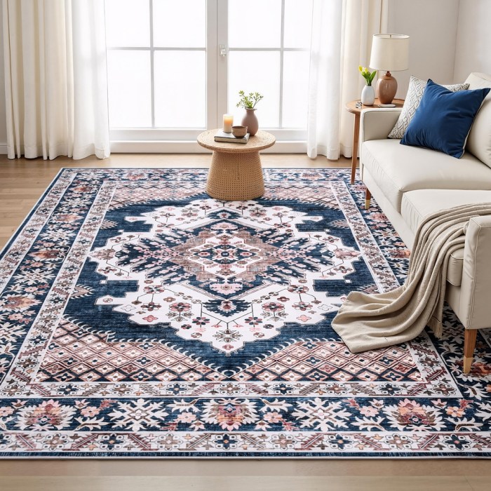 artiss floor rug 240x340cm large washable persian area rug living room carpet