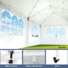 instahut gazebo pop up marquee 3x6m wedding party outdoor camping tent canopy side wall white instahut gazebo pop up marquee 3x6m wedding party outdoor camping tent canopy side wall white