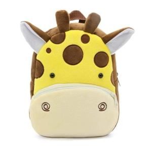Cute giraffe-themed children's backpack