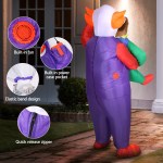 inflatable clown costume adult suit blow up party fancy dress halloween cosplay