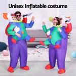 inflatable clown costume adult suit blow up party fancy dress halloween cosplay