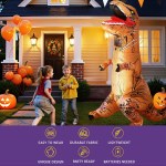 inflatable dinosaur costume t rex adult suit blow up party fancy dress halloween xmas cosplay