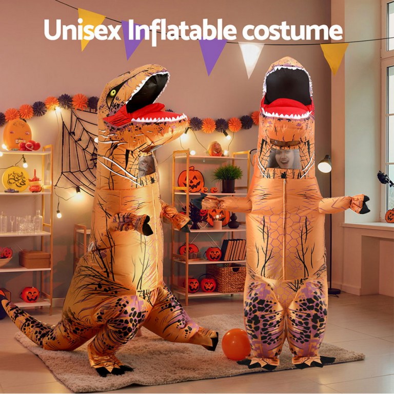 inflatable dinosaur costume t rex adult suit blow up party fancy dress halloween xmas cosplay
