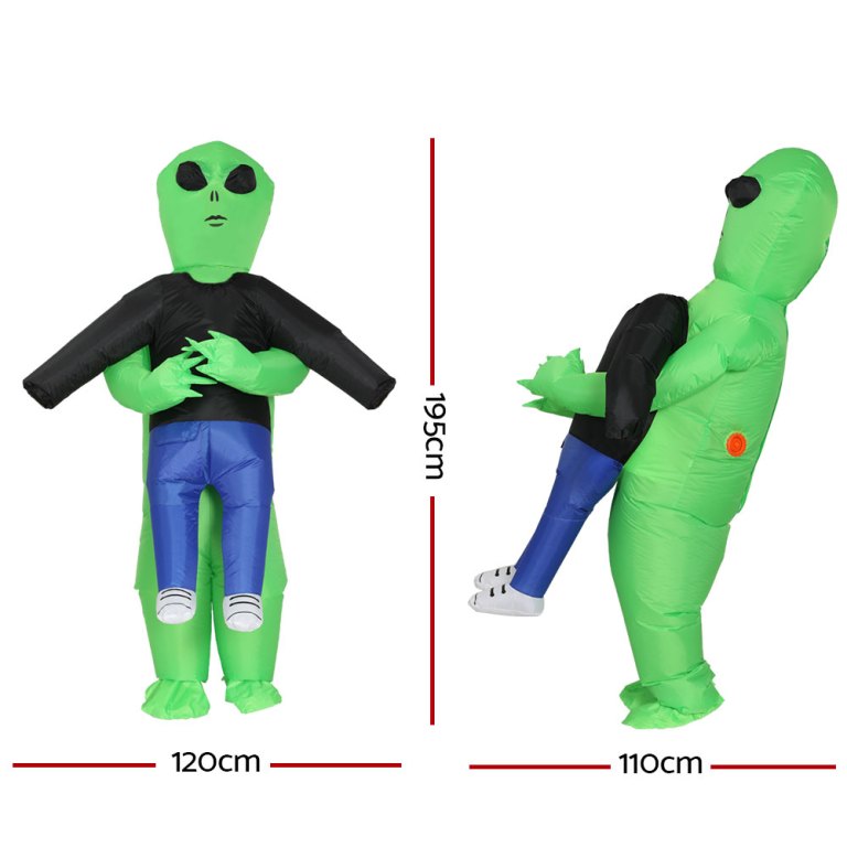 inflatable green alien costume adult suit blow up party fancy dress halloween cosplay inflatable green alien costume adult suit blow up party fancy dress halloween cosplay