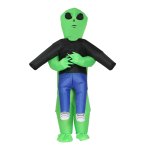 inflatable green alien costume adult suit blow up party fancy dress halloween cosplay inflatable green alien costume adult suit blow up party fancy dress halloween cosplay
