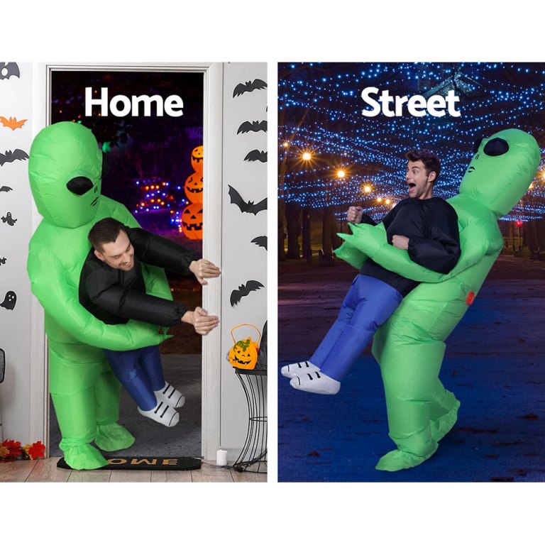 inflatable green alien costume adult suit blow up party fancy dress halloween cosplay inflatable green alien costume adult suit blow up party fancy dress halloween cosplay
