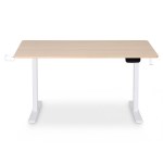 artiss standing desk sit stand touch control electric oak 140cm