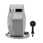 water hose reel 10m retractable auto rewind garden spray gun