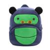 Cute blue and green animal kids backpack