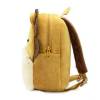 image 2 Plush lion backpack side view with zipper
