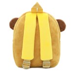 image 2 Plush teddy bear backpack with yellow straps