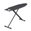 artiss ironing board with iron rest with 3 layers extra thick cover easy storage