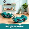 keezi kids climbing blocks foam toddler playset soft indoor climbing toy rocker