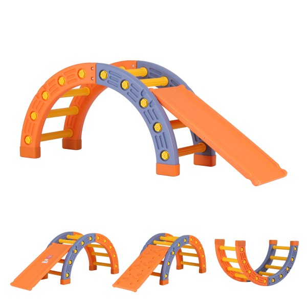 keezi kids climbing frame set with slide indoor outdoor toddler toys pikler arch climber keezi kids climbing frame set with slide indoor outdoor toddler toys pikler arch climber