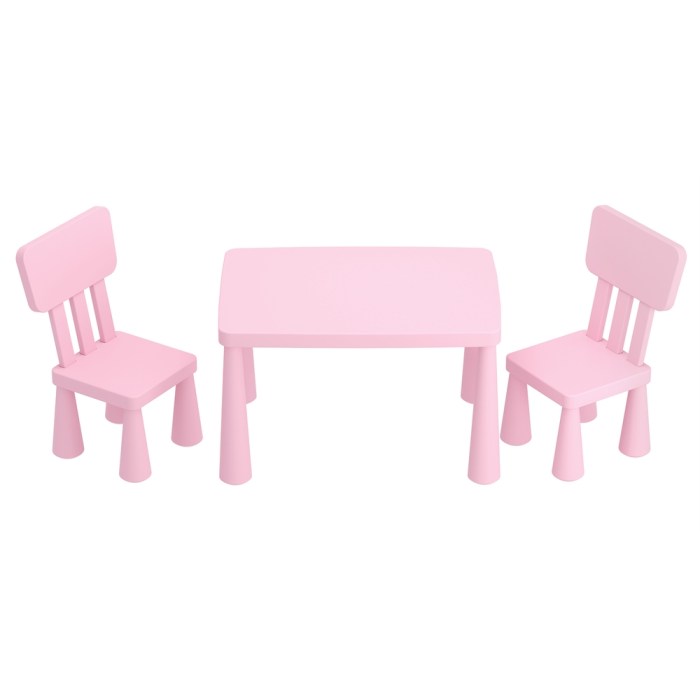 1 keezi kids table and 2 chairs set pink 1 keezi kids table and 2 chairs set pink