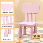 1 keezi kids table and 2 chairs set pink 1 keezi kids table and 2 chairs set pink
