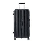 wanderlite 32 trunk luggage suitcase travel 5 wheels type c port tsa black" wanderlite 32 trunk luggage suitcase travel 5 wheels type c port tsa black"