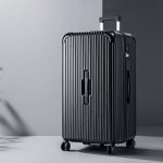 wanderlite 32 trunk luggage suitcase travel 5 wheels type c port tsa black" wanderlite 32 trunk luggage suitcase travel 5 wheels type c port tsa black"