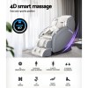 livemor 4d massage chair recliner full body sl track zero gravity with ai body scan, deep tissue electric massager with heat, 12 auto programs, lcd touchscreen & bluetooth, grey livemor 4d massage chair recliner full body sl track zero gravity with ai body scan, deep tissue electric massager with heat, 12 auto programs, lcd touchscreen & bluetooth, grey