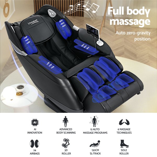 livemor massage chair electric recliner home 3d massager flynn livemor massage chair electric recliner home 3d massager flynn