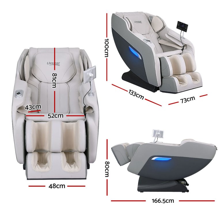 livemor massage chair electric recliner home massager brisa