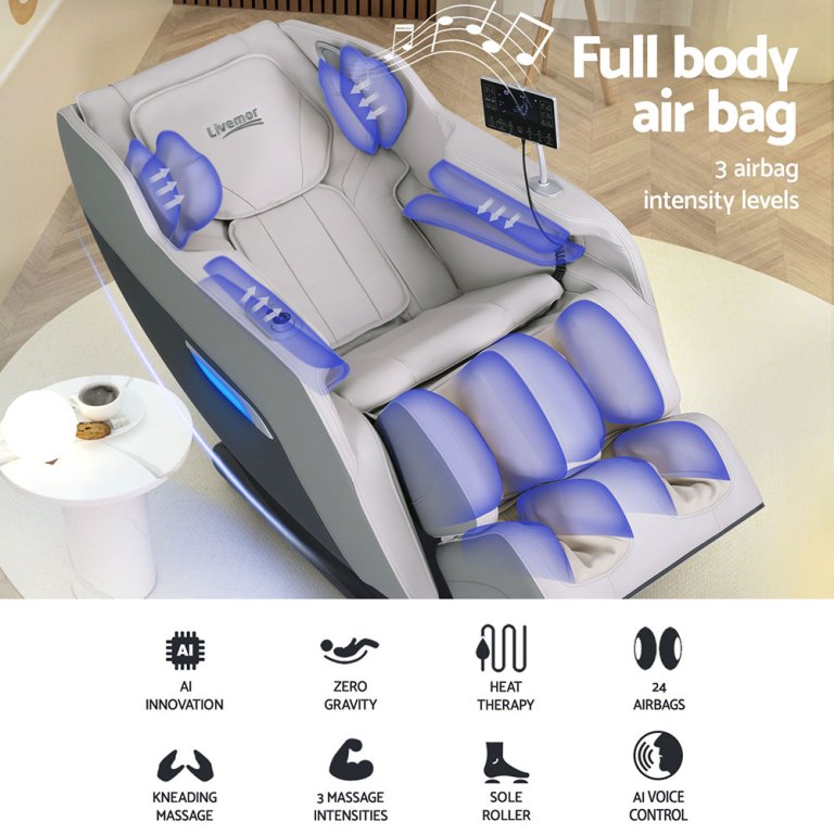 livemor massage chair electric recliner home massager brisa