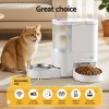 i.pet automatic pet feeder water dispenser 2 in 1 smart wifi dog cat food 4l