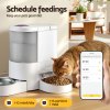 i.pet automatic pet feeder water dispenser 2 in 1 smart wifi dog cat food 4l
